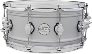 Drum Workshop Design Series Aluminum Snare Drum – 6.5×14
