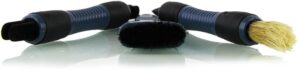 Chemical Guys Detailing Brush Set (3 Items), Black