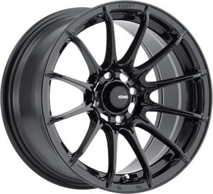 KÖNIG Dial In Gloss Black Wheel (15x7, 4x100, 35mm Offset)