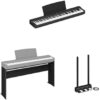 YAMAHA Digital Piano Bundle With Stand And Pedal Unit P225B