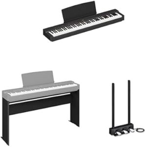 YAMAHA Digital Piano Bundle With Stand And Pedal Unit P225B