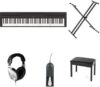 YAMAHA Digital Piano With Stand, Bench, Headphones