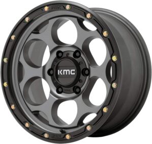 KMC Wheels Dirty Harry 17x8.5 Gray Wheel Rim KM54178568900