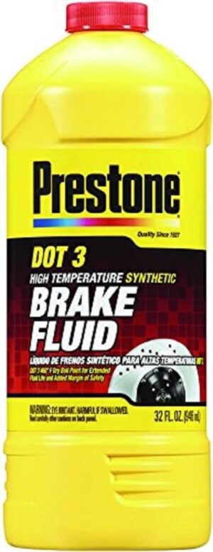 Prestone DOT 3 Synthetic Brake Fluid - 32 oz