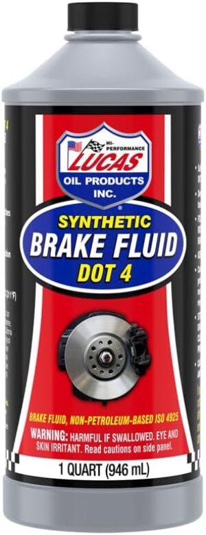 Lucas Oil DOT 4 Synthetic Brake Fluid Quart
