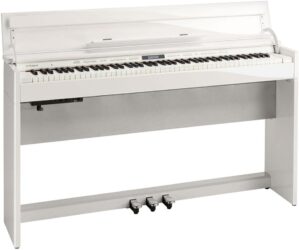 Roland DP-603 88-Key Digital Piano, Polished White