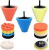 Sudopru Drill Buffer Kit: 14Pcs Polishing Pads