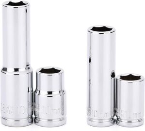 MIXPOWER Drive 10mm Deep & Shallow Socket Set