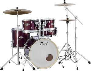 Pearl Drum Set, Burgundy (EXX725/C760)