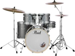 Pearl Drum Set, Grindstone Sparkle EXX725/C708