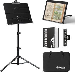K KASONIC Dual-Use Folding Sheet Music Stand