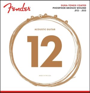 Fender Dura-Tone Coated Phosphor Bronze Strings, 860L