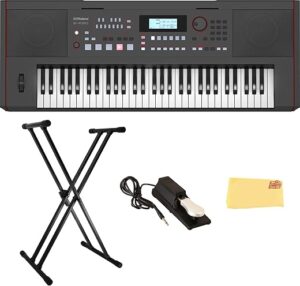 Roland E-X50 Arranger Keyboard Bundle with Accessories