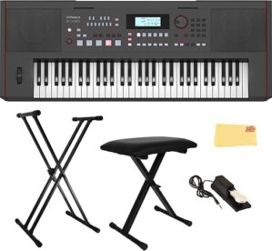 Roland E-X50 Electronic Arranger Keyboard Bundle