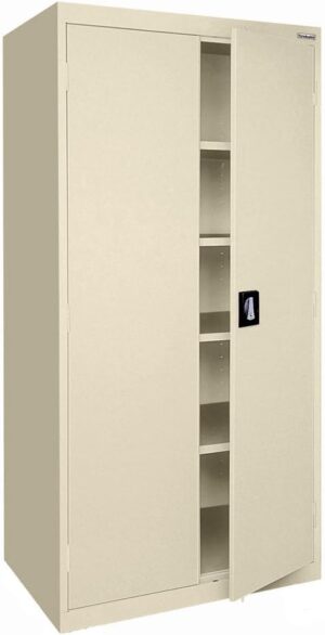Sandusky EA4R361872-07 Steel Storage Cabinet, Putty