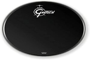 Gretsch Ebony Bass Drum Head 24" GRDHEB24