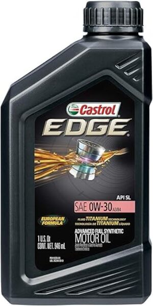 Castrol Edge Euro 0W-30 Full Synthetic Oil