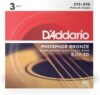 D’Addario EJ17-3D Phosphor Bronze 13-56, Medium