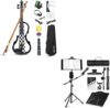 Vangoa Electric Violin 4/4 Full Size Set