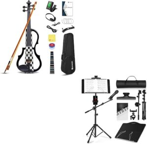 Vangoa Electric Violin 4/4 Full Size Set