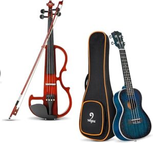 Vangoa Electric Violin 4/4 Full Size Silent