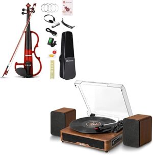 Vangoa Electric Violin 4/4 Full Size Silent