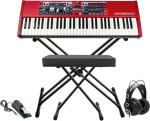 Nord Electro 6D 61 Key Keyboard Bundle