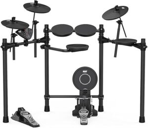 KAT Percussion Electronic Drum Set, Black (KT-100)