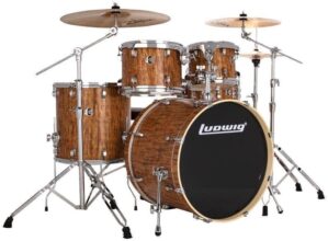 Ludwig Element Evolution 5-piece Drum Set – Cherry