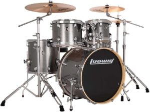 Ludwig Element Evolution 5-piece Drum Set – Platinum