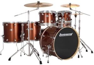 Ludwig Element Evolution 6-piece Drum Set - Copper