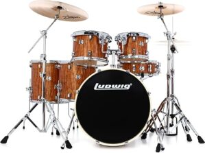 Ludwig Element Evolution Drum Set With Cymbals