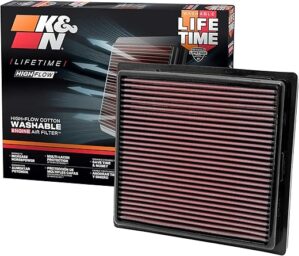 K&N Engine Air Filter: Jeep/Dodge 33-2457