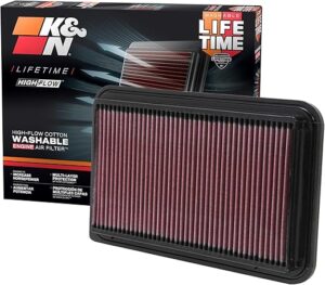 K&N Engine Air Filter: Reusable, 2001-2014 Toyota/Lexus