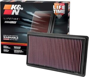 K&N Engine Air Filter: Reusable, Washable Replacement