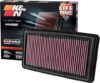 K&N Engine Air Filter: Washable, Reusable, Compatible With 2016-2022 Honda/Acura V6