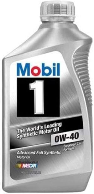 Mobil Engine Oil 0W-40, 1 Qt