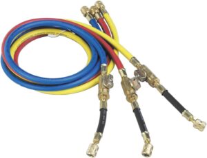 Robinair Enviro-Guard Hoses With Ball Valves
