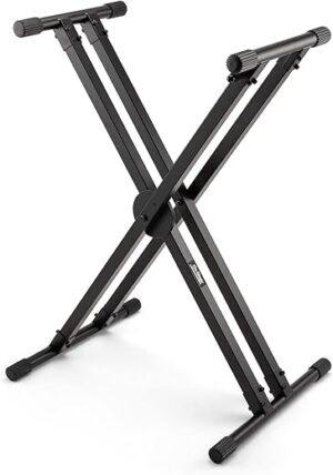 OnStage Ergo-Lok Double-X Keyboard Stand KS8291XX