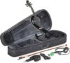 Stagg EVN 4/4 Silent Violin Set – Black