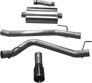 Corsa Exhaust System 21060BLK For Jeep Gladiator