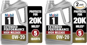 Mobil Extended Performance High Mileage 0W-20, 1-123837