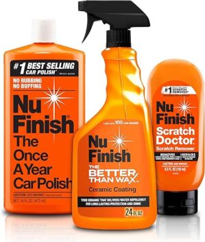 Nu Finish Exterior Detailing Kit Car Care Set