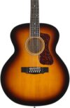Guild F-2512E 12-String Acoustic Guitar, Antique Burst