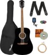 Fender FA-125 Dreadnought Acoustic Guitar Bundle