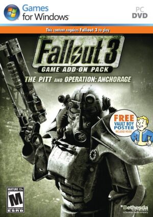 Bethesda Fallout 3 Game Add-On Pack: The Pitt And Operation Anchorage - PC