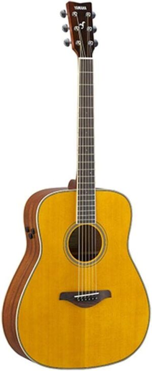 YAMAHA FG TA NT Natural Steel Strings Guitar