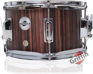 Griffin Firecracker Snare Drum 10" x 6" Poplar