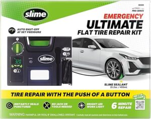 Slime Flat Tire Repair Kit, Pro-Series, 6 Min Fix