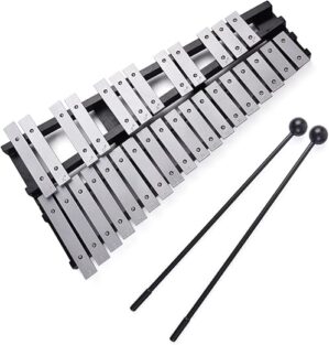 Btuty Foldable 30 Note Glockenspiel Xylophone